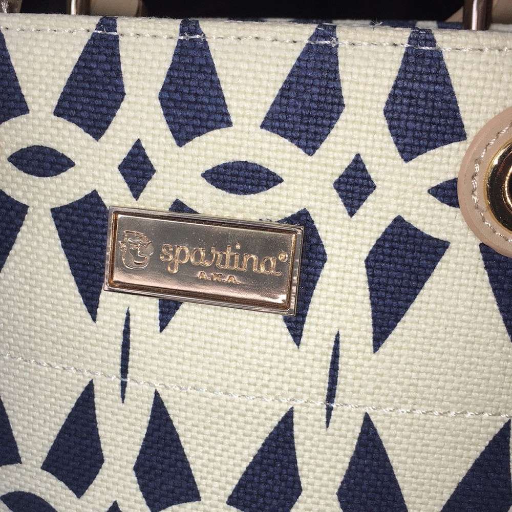 Spartina 449 four pocket linen purse - Picture 2 of 12